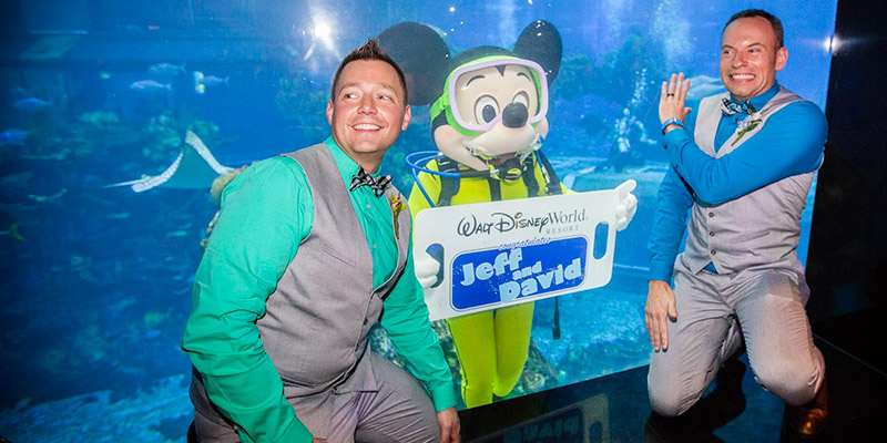 2015 - Jeff & David's Disney Wedding