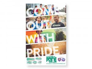 2016 Come Out With Pride Poster