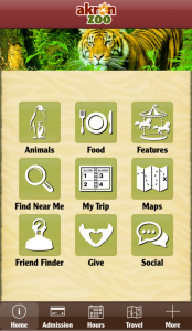 Akron Zoo MyPark App