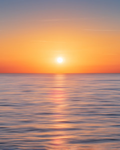 Calm Water Sunset