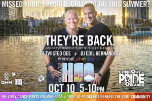 Club H2O DJ Palm Card