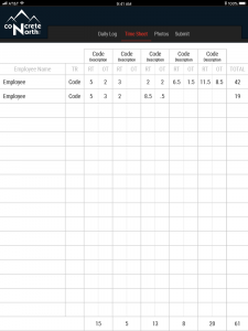 Concrete North Mobile App