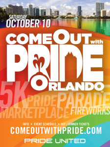 Come Out With Pride 2015 Poster