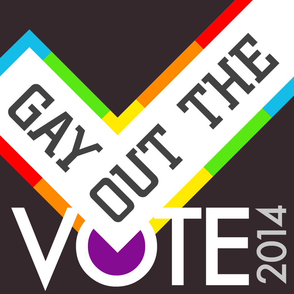 Gay Out The Vote Logo