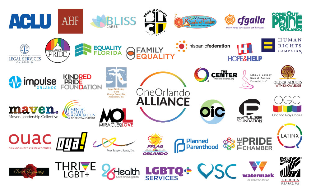 One Orlando Alliance Logo Collage