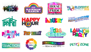 Come Out With Pride Logos