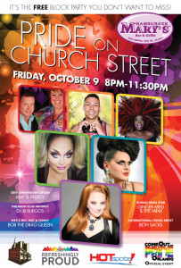 Pride on Church Street Flyer