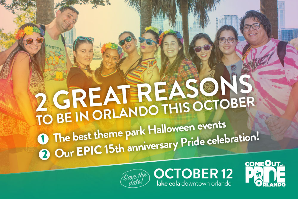 Come Out With Pride Palm Card