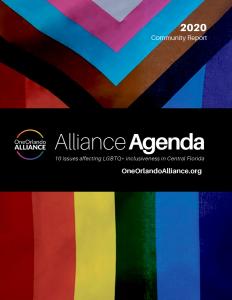 2020 Alliance Agenda