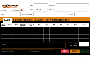 AMS Daily Report Web App