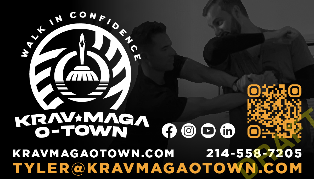 Krav Maga-o-town Digital Business Card